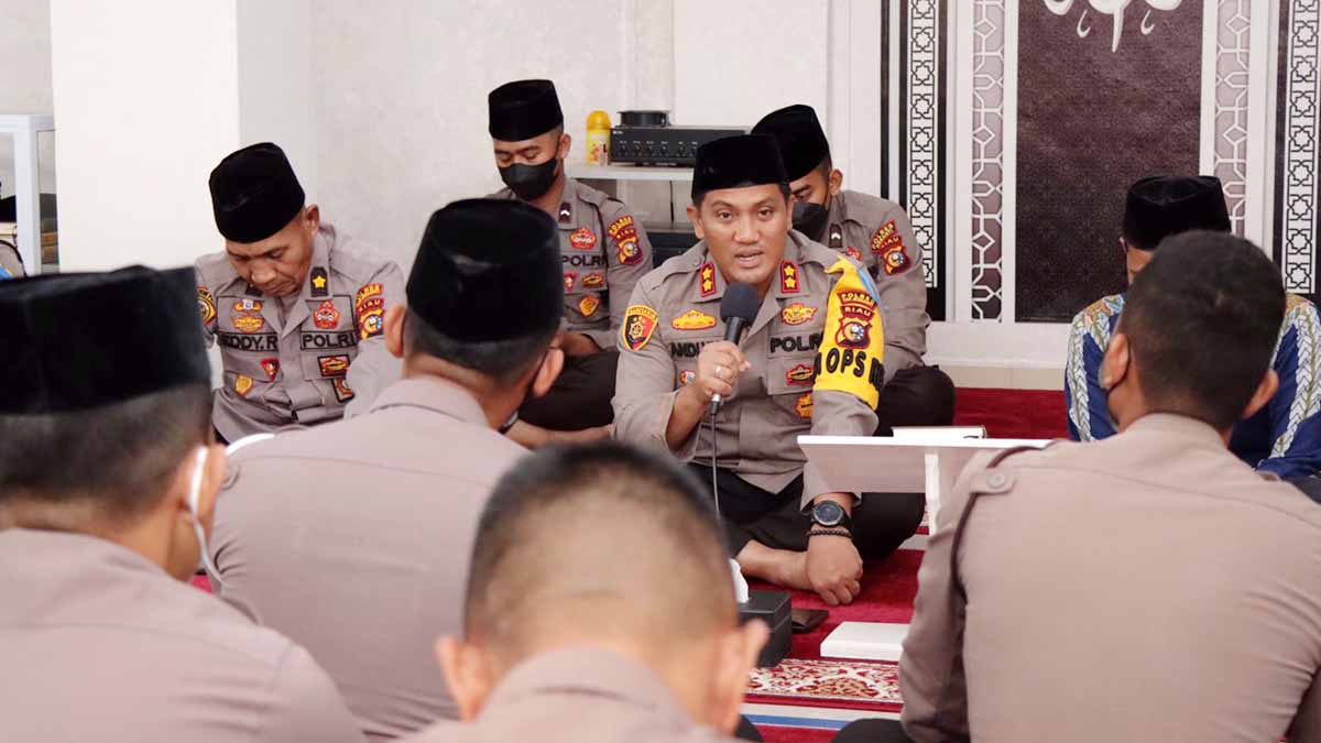 Peringati Maulid Nabi Muhammad SAW, Kapolres Meranti Sampaikan Pesan Penting Kepada Personil Polres Kepulauan Meranti