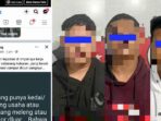 Sempat Viral di Grup Facebook Info Pinang, 3 Pencuri Warung Berhasil Diringkus Polisi Gabungan