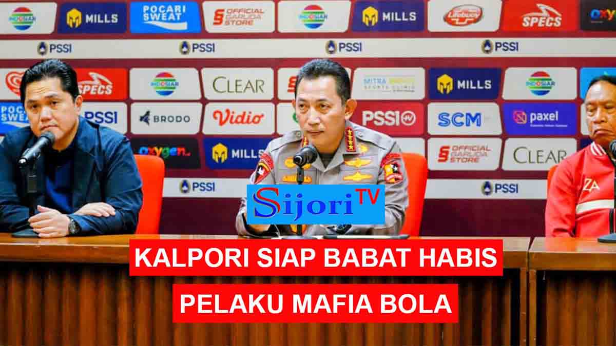 [Video] Kapolri Siap Babat Habis Mafia Bola
