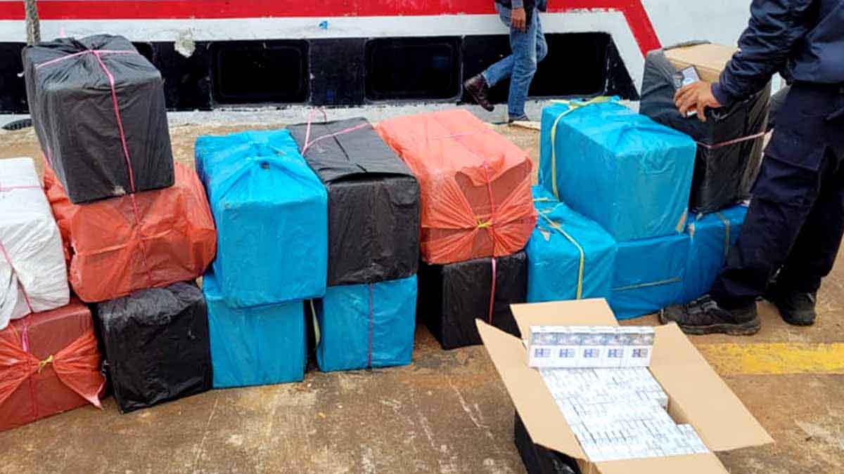 Bawa Rokok Non Cukai, 1 Kapal Penumpang Diamankan di Sekupang Batam