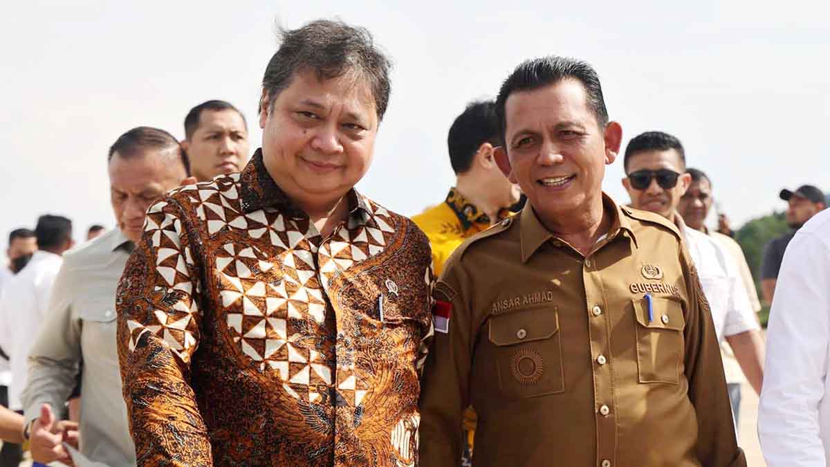 Gubernur Ansar Ahmad Dampingi Menko Airlangga Hartarto Resmikan 6 Perusahaan Baru di Batam, Nilai Investasi Capai Rp 12 Triliun dan Serap 13 ribu Naker