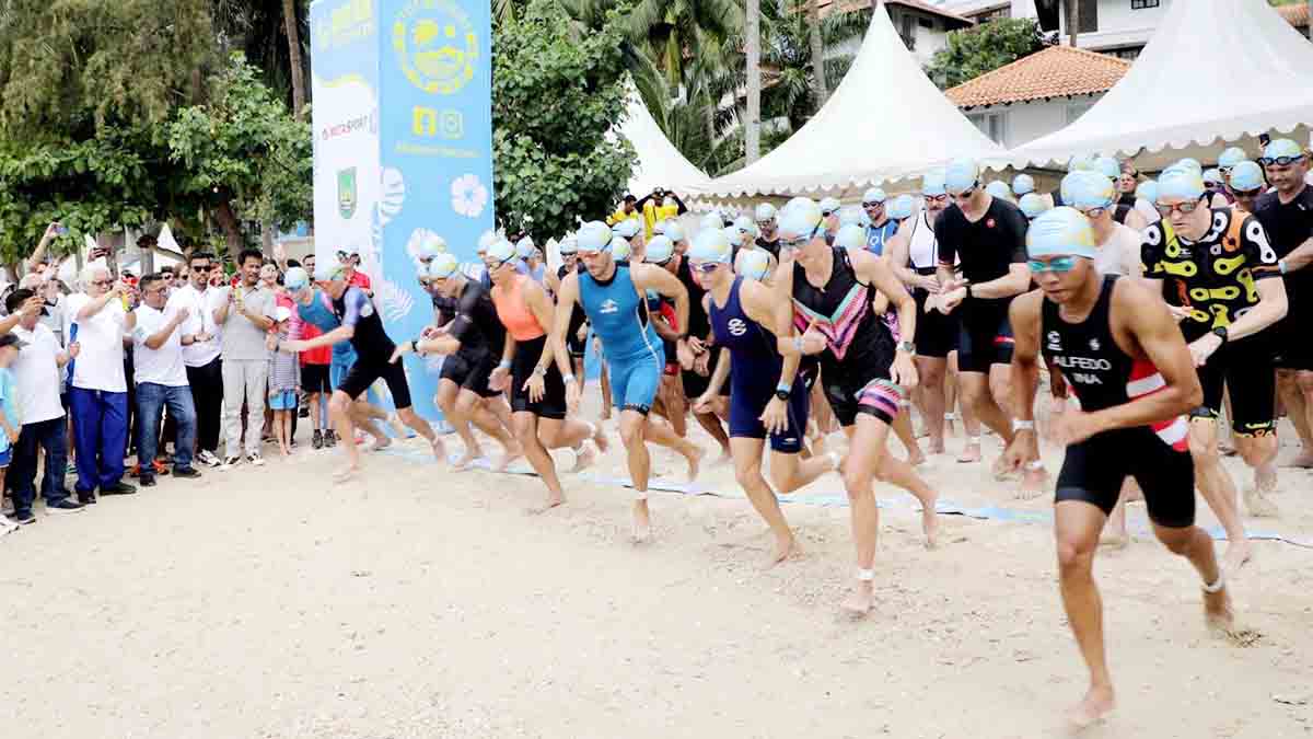 33 Negara Ikuti Lomba Batam Triathlon 2023, Wali Kota Rudi: Pariwisata Batam Kembali Hidup