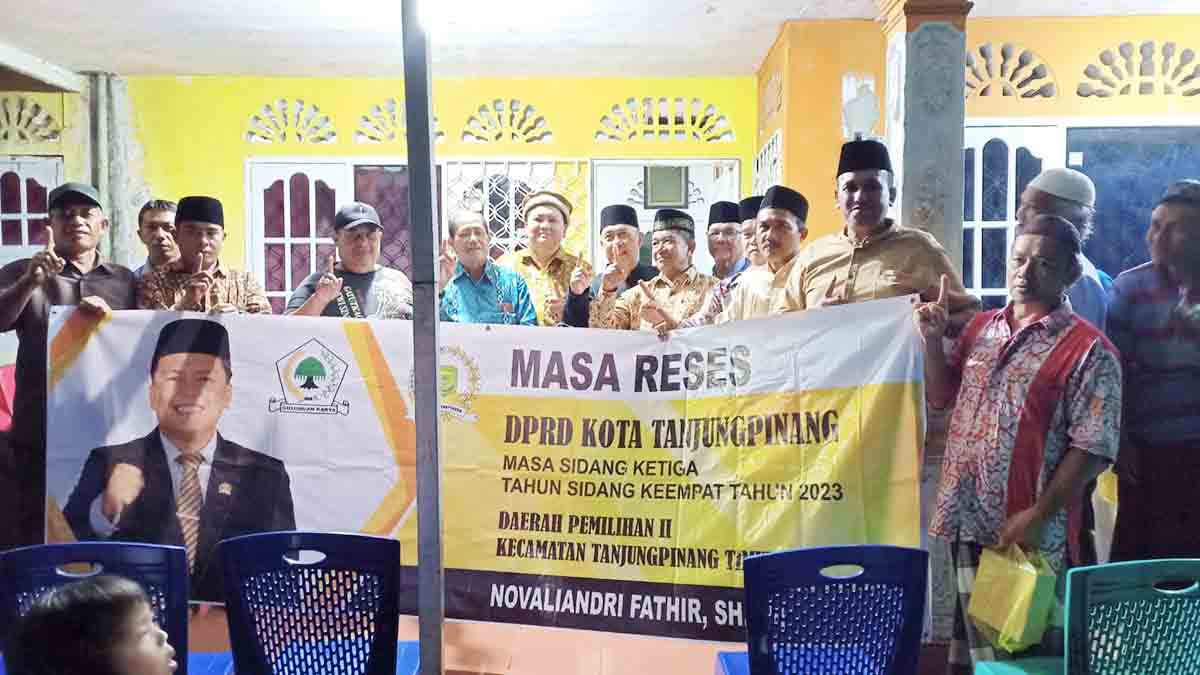 Novaliandri Fathir Dapat Pujian Saat Reses di Wilayah Kelurahan Kampung Bulang