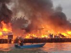 Kebakaran di Pulau Buluh, Batam