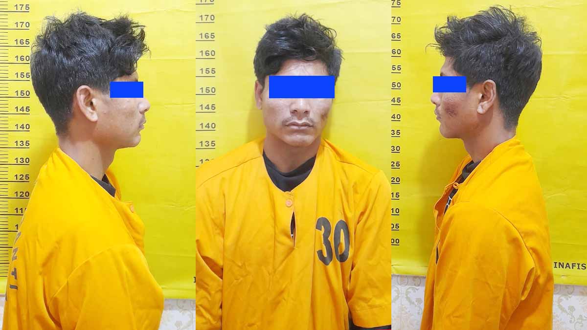 Pukul Kakek Pakai Broti, Seorang Pria Diringkus di Meranti