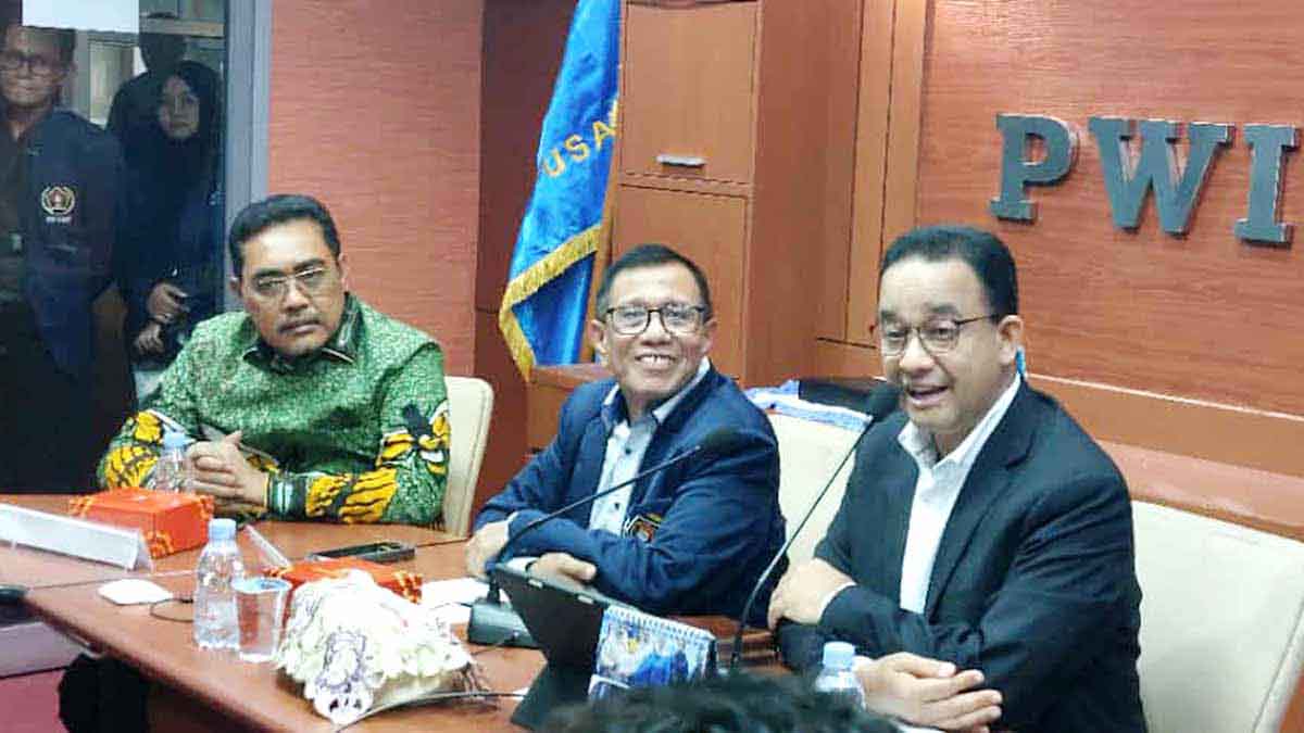 Dialog Bersama PWI, Capres Anies Baswedan: Pers Harus Hindari Berita Provokatif