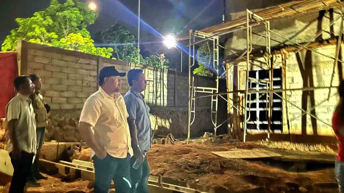 Terkait Robohnya Kanopi Rumah Imam Masjid Tanjak, Sazani: Kontraktor Akan Bertanggung Jawab