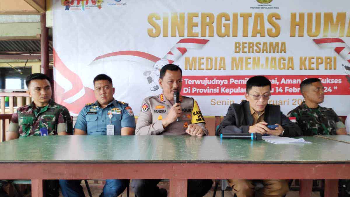 Jamin Keamanan dan Keselamatan Masyarakat pada Pemilu 2024, Kabid Humas: Polda Kepri Kerahkan 1.233 Personel Gabungan
