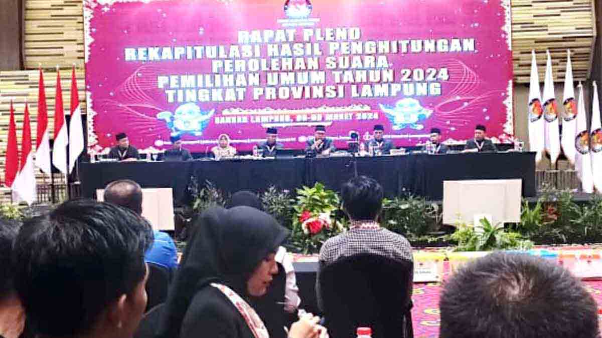 Geser PDI Perjuangan, Partai Gerindra Perolehan 16 Kursi di Provinsi Lampung