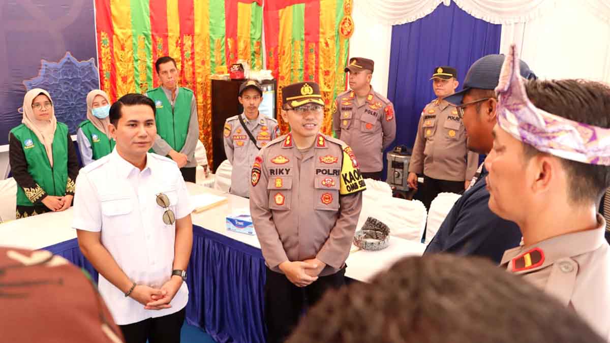Wakil Bupati Bintan Tinjau Pos Operasi Ketupat Seligi 2024