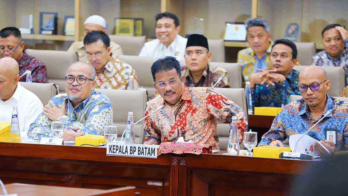 RDP Bersama Komisi 6 DPR RI, Rudi Paparkan Capaian RPJMN BP Batam Tahun 2020-2024