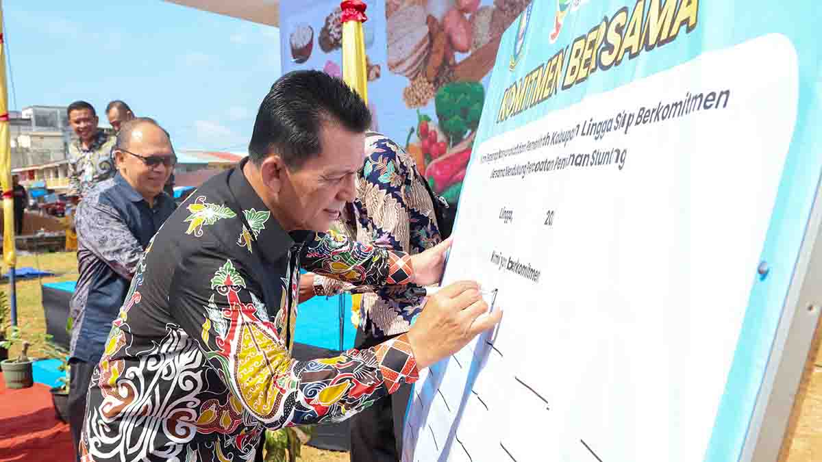 Gubernur Ansar Ahmad Luncurkan Program Gercep Anting di Lingga
