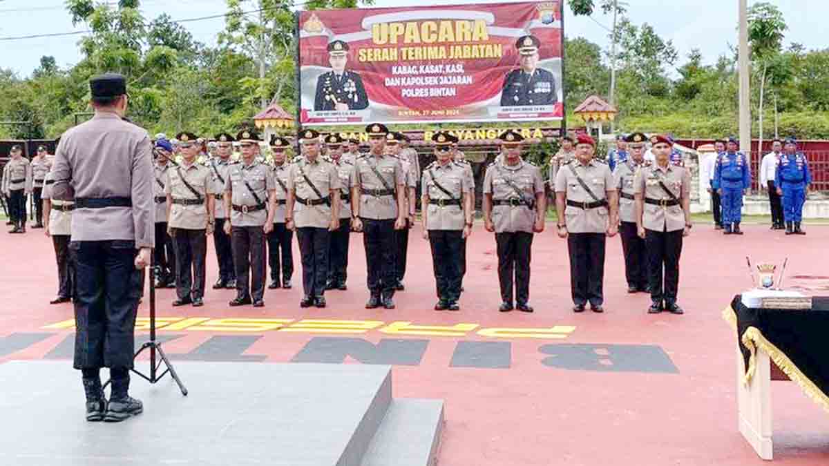 IPTU Jul Ilham Dilantik sebagai Kapolsek Gunung Kijang, Gantikan AKP Satri Putra