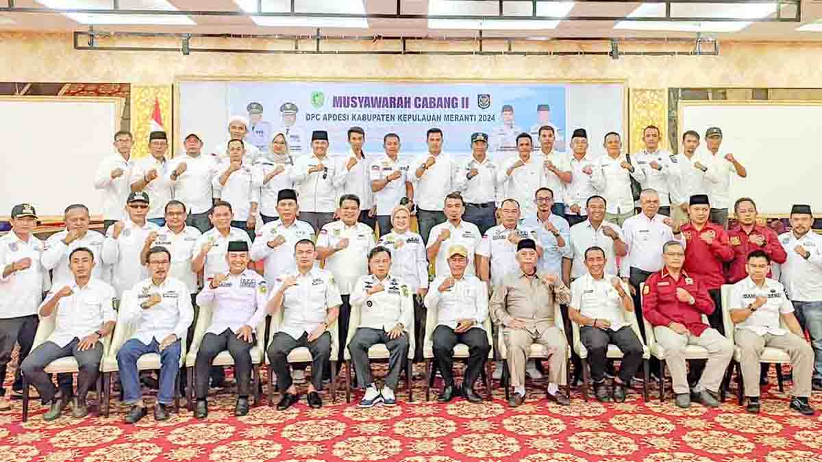 Hadiri Muscab Apdesi, Plt Bupati Meranti Harap Maksimalkan Peran dalam Pembangunan Desa