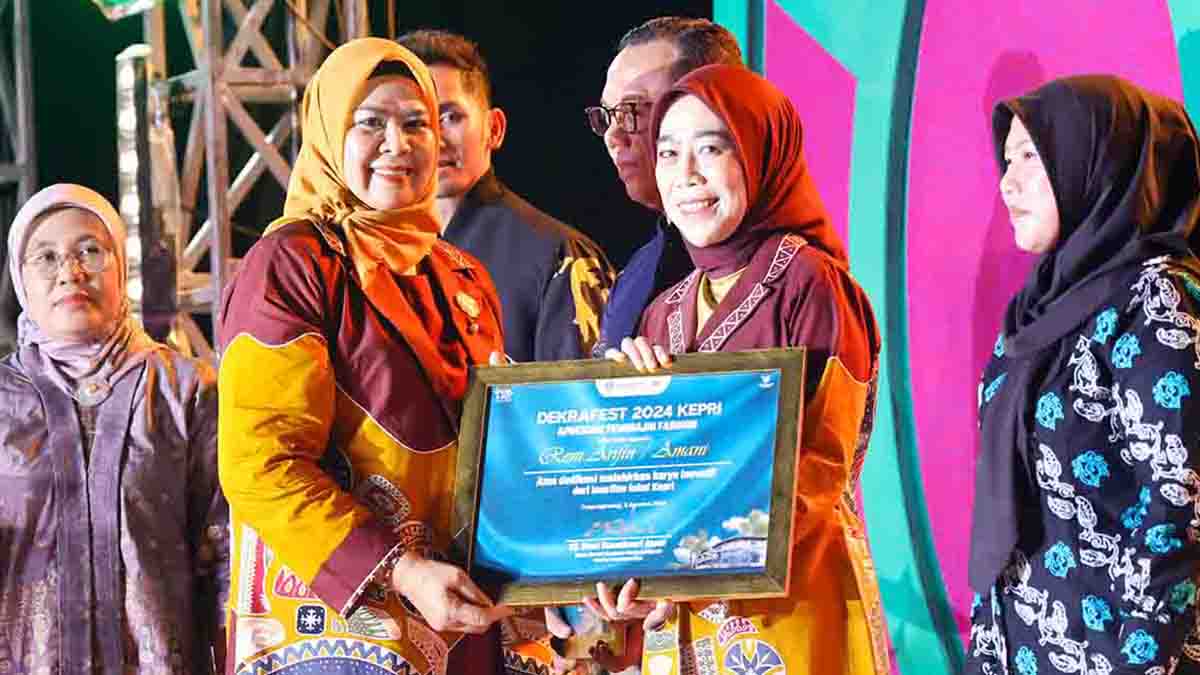 Dekra Fest Kepri 2024, Dewi Ansar: Kami Ingin Para Pengrajin dan Pelaku Industri Kreatif Dihargai dan Termotivasi
