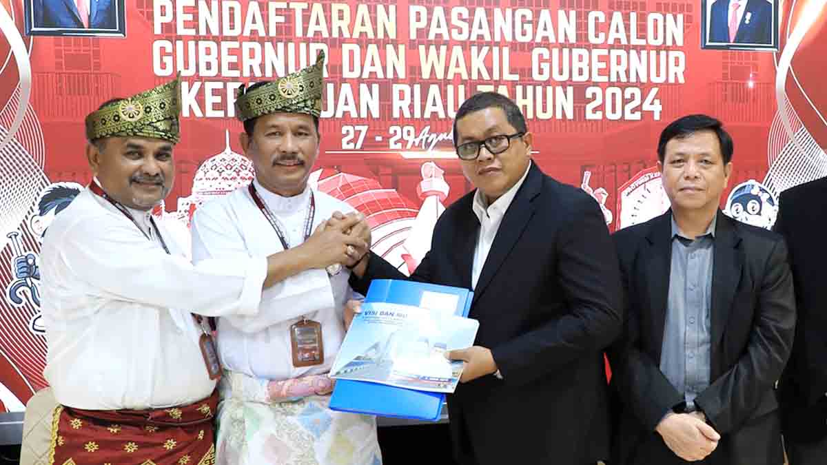 Pilkada Kepri 2024, Rudi dan Rafiq Resmi Daftar ke KPU