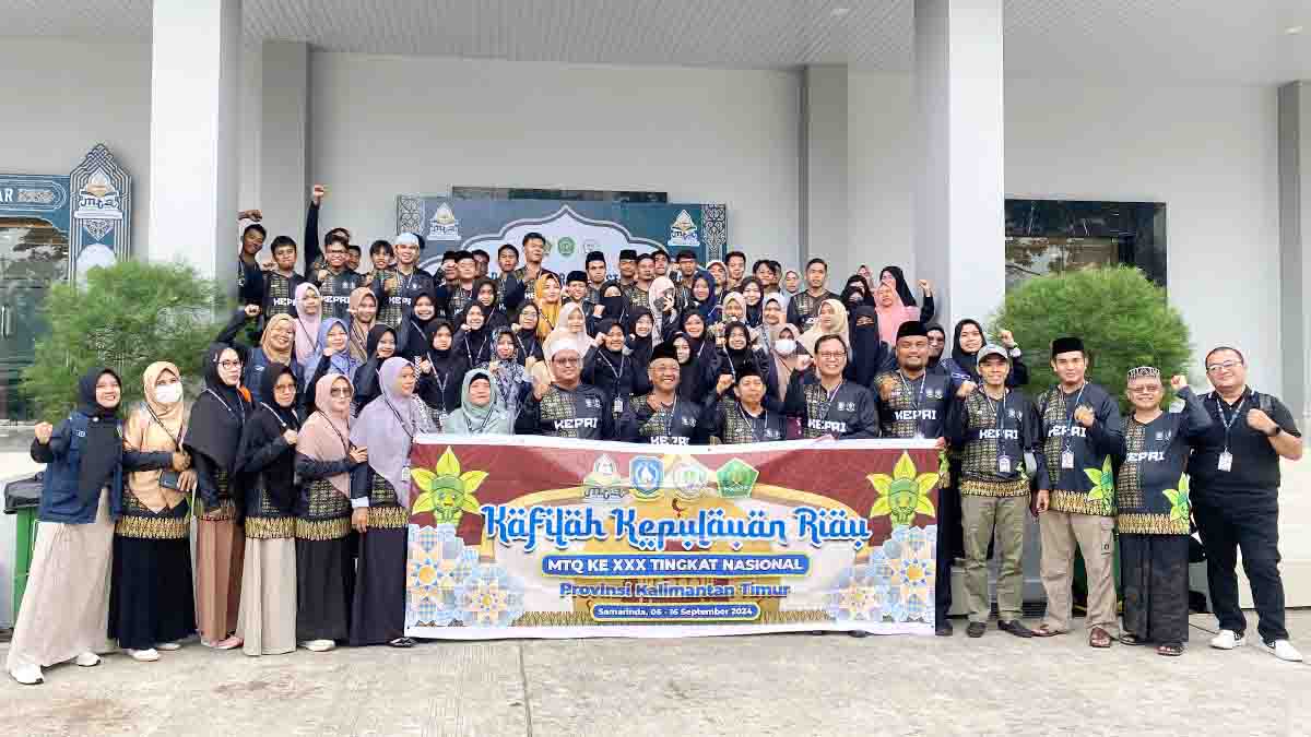 Kafilah Kepri Raih Prestasi Masuk 10 Besar di MTQ Nasional ke-XXX 2024