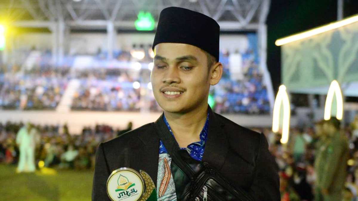Kafilah Riau Gusnanda Raih Juara Tiga Tilawah Tunanetra Putra di MTQ Nasional ke-XXX 2024