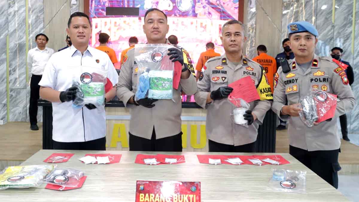 Polres Karimun Sita 2,8 Kg Sabu: Bongkar Jaringan Narkoba dari Malaysia