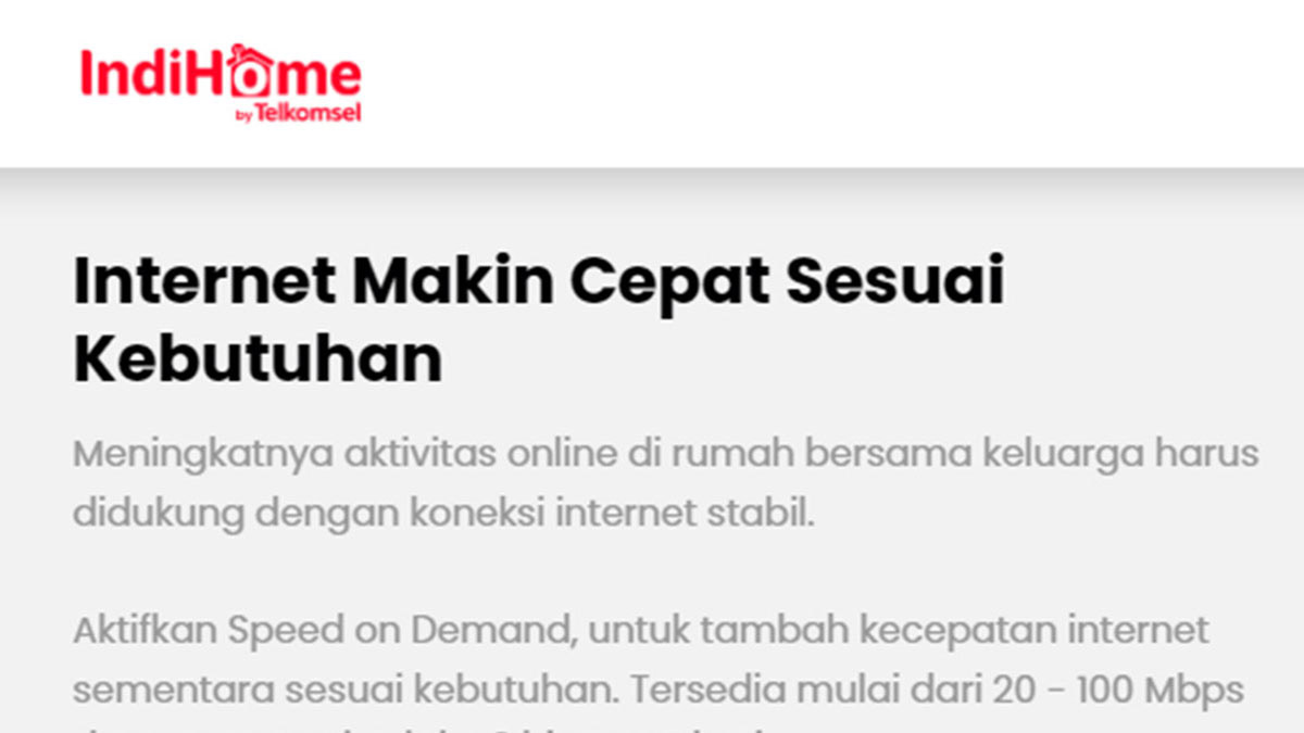 Informasi Gangguan Pelanggan Indihome, Hubungi Nomor Kontak Ini