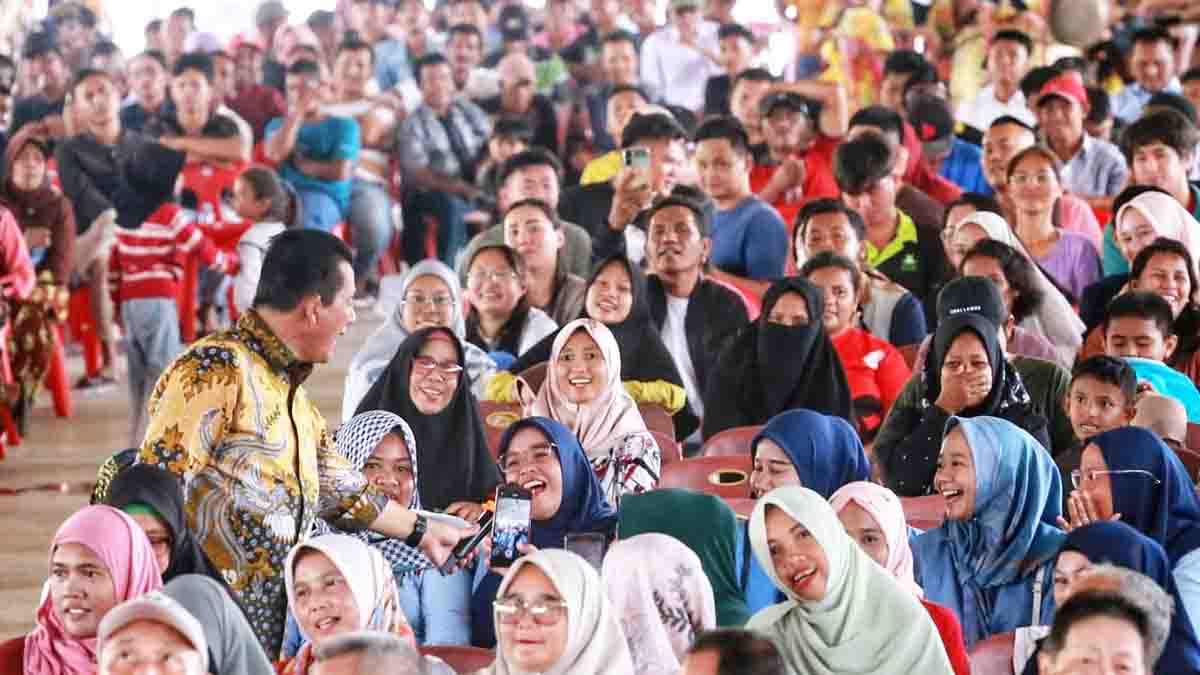 Ansar Ahmad Meriahkan Kampanye dengan Humor dan Kebersamaan, Bangun Kedekatan dengan Warga