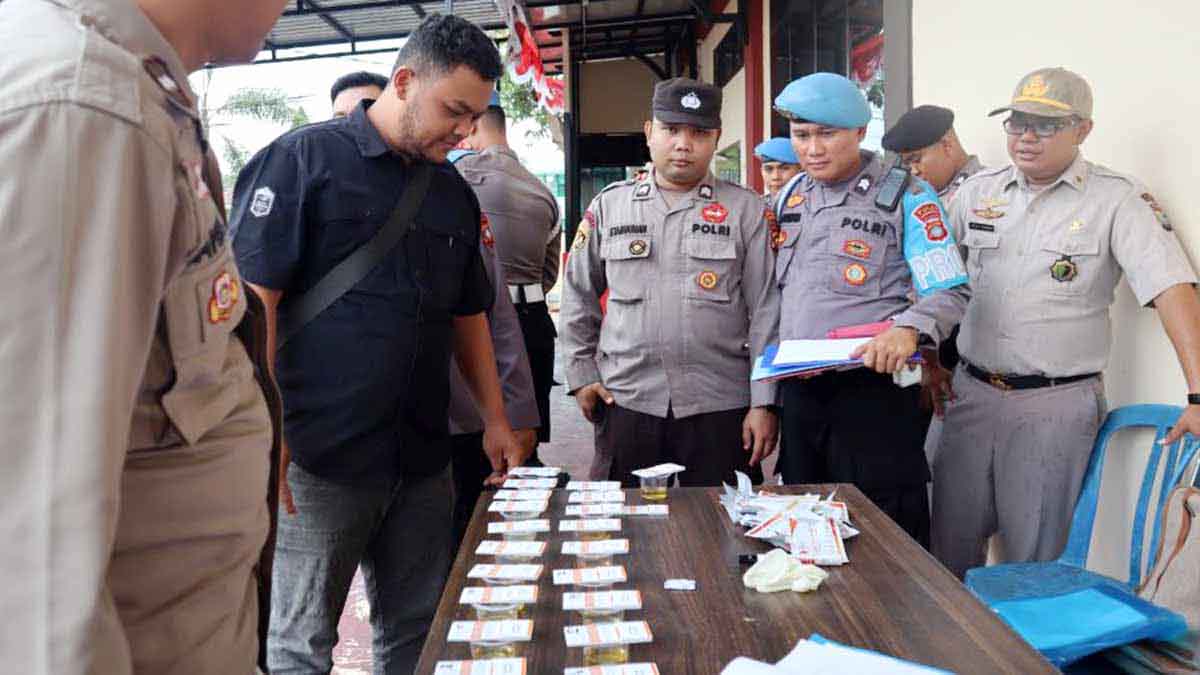 Personil Polresta Tanjung Pinang di Tes Urine dan Gaktiblin oleh Propam Polda Kepri, Ini Hasilnya