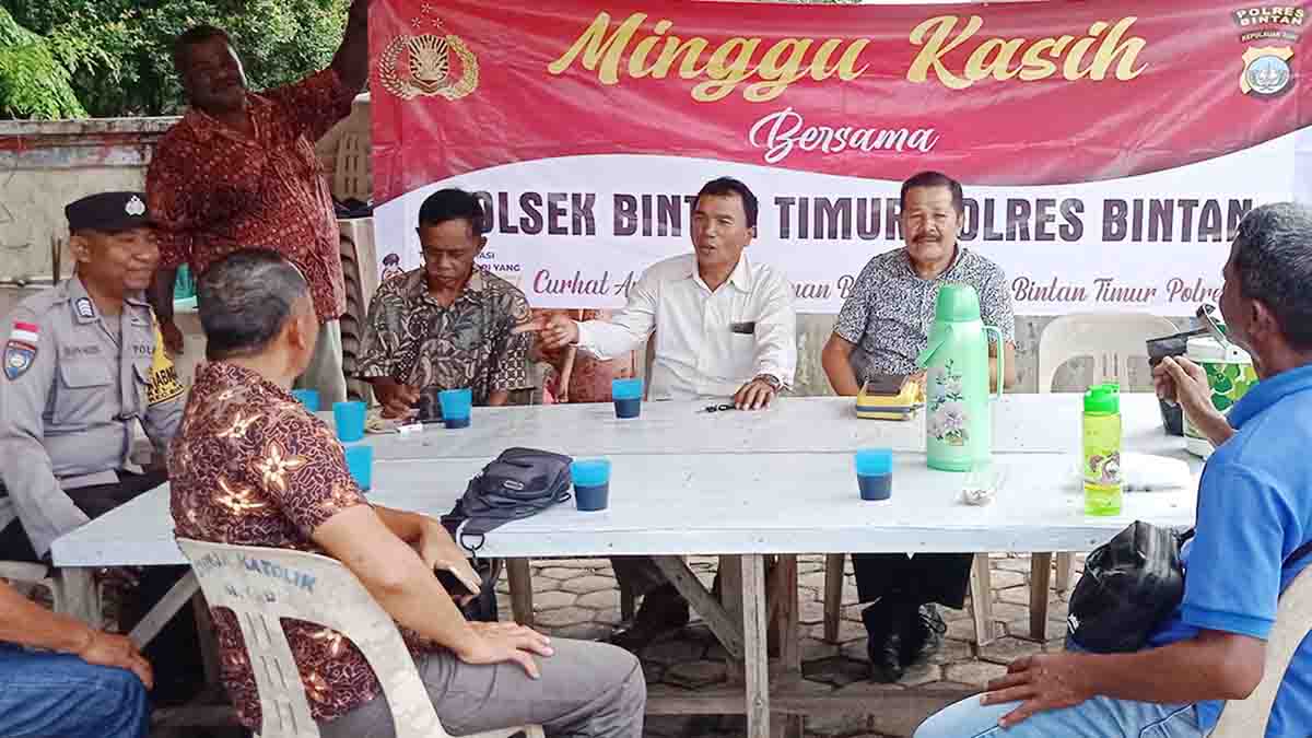 Personel Polres Bintan Gelar Patroli dan Program Minggu Kasih untuk Ciptakan Kamtibmas Kondusif Jelang Pilkada 2024