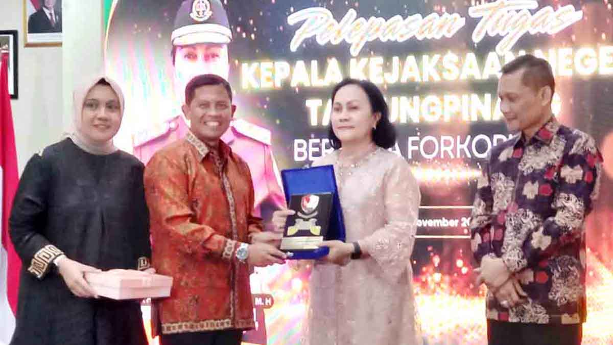 Hadiri Pelepasan Kepala Kejaksaan Negeri Tanjung Pinang, Danlanud RHF: Semoga Kembali sebagai Kepala Kejaksaan Tinggi Kepri