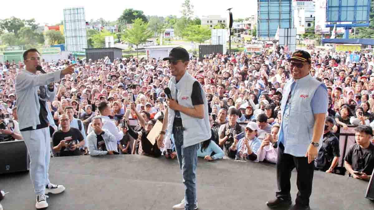 Artis Ibukota Meriahkan Kampanye Pasangan ASLI dan SAYANG di Batam: Ada Raffi Ahmad dan Atta Halilintar, Bikin Histeris!