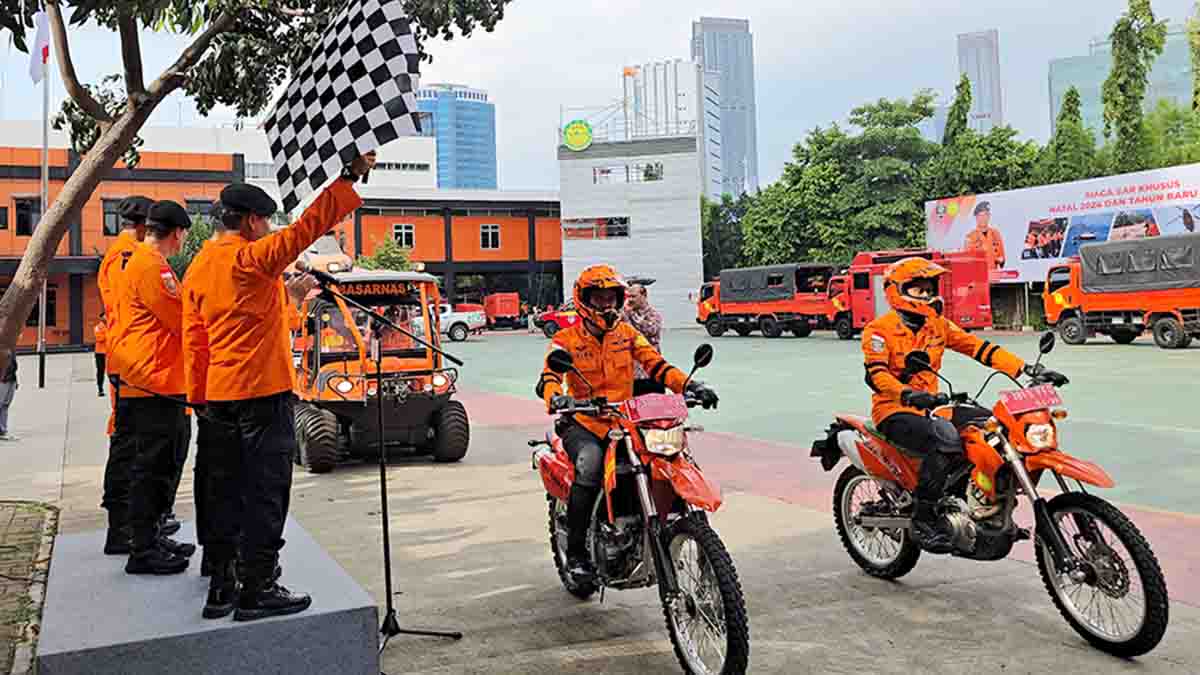 Basarnas Gelar Apel Siaga Khusus Nataru 2024/2025 untuk Layanan SAR Terpadu