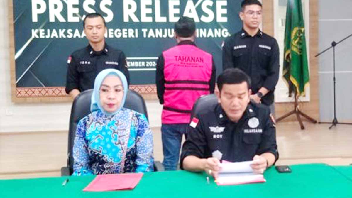Pengembangan Kasus, Mantan Dirut BPR Bestari Ditahan Kejari Tanjung Pinang