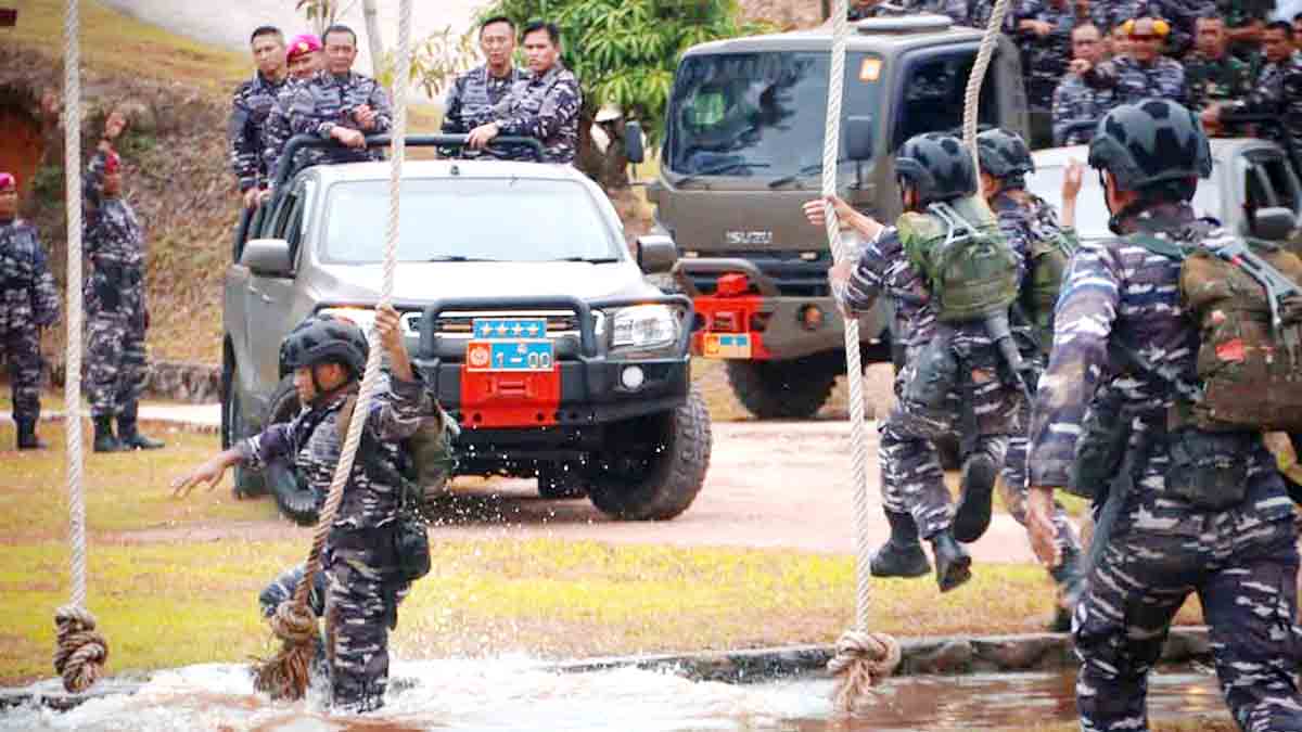 Pesan Penting Kasal untuk Prajurit Petarung Malaka Yonif 10 Marinir SBY Batam