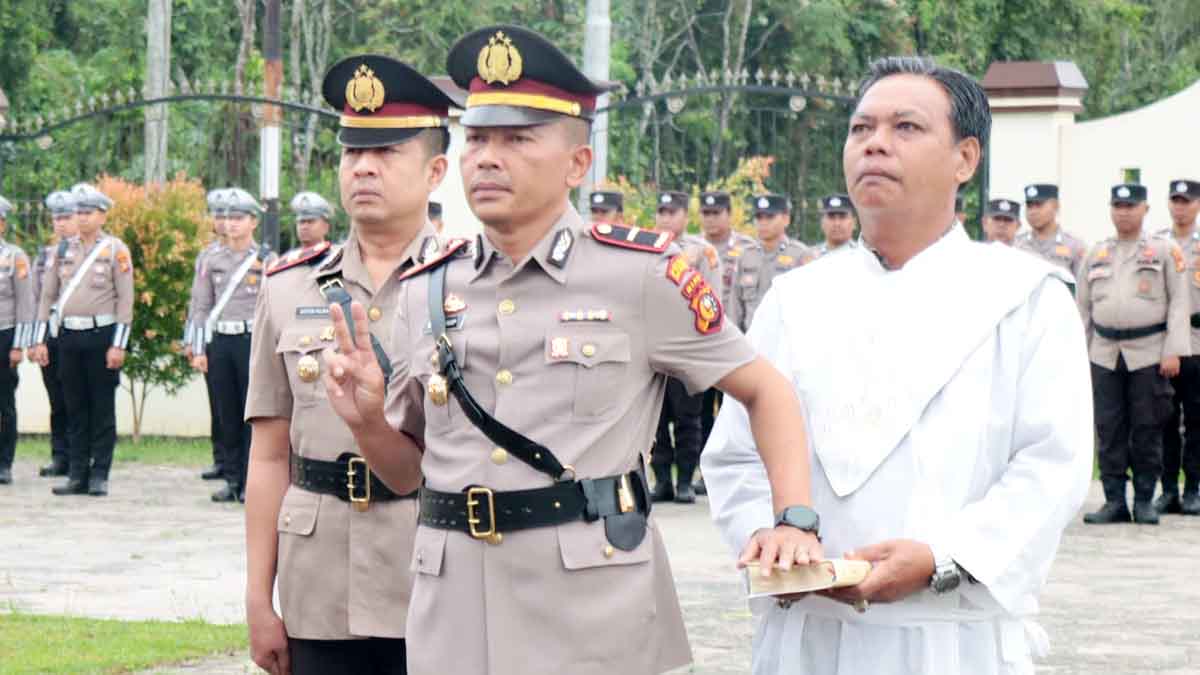 Sah! IPDA Dominikus Turnip SE Resmi Jabat Kapolsek Rangsang, Gantikan IPTU Anton Hilman SH MH