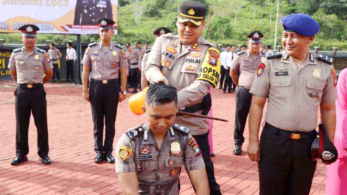 4 Pejabat Utama Polres Lingga Naik Pangkat, Ini Daftar Nama dan Jabatannya