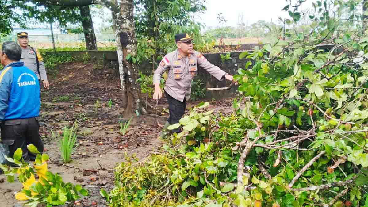 Musim Hujan, Ini Imbauan Kapolsek Bintan Timur kepada Warga