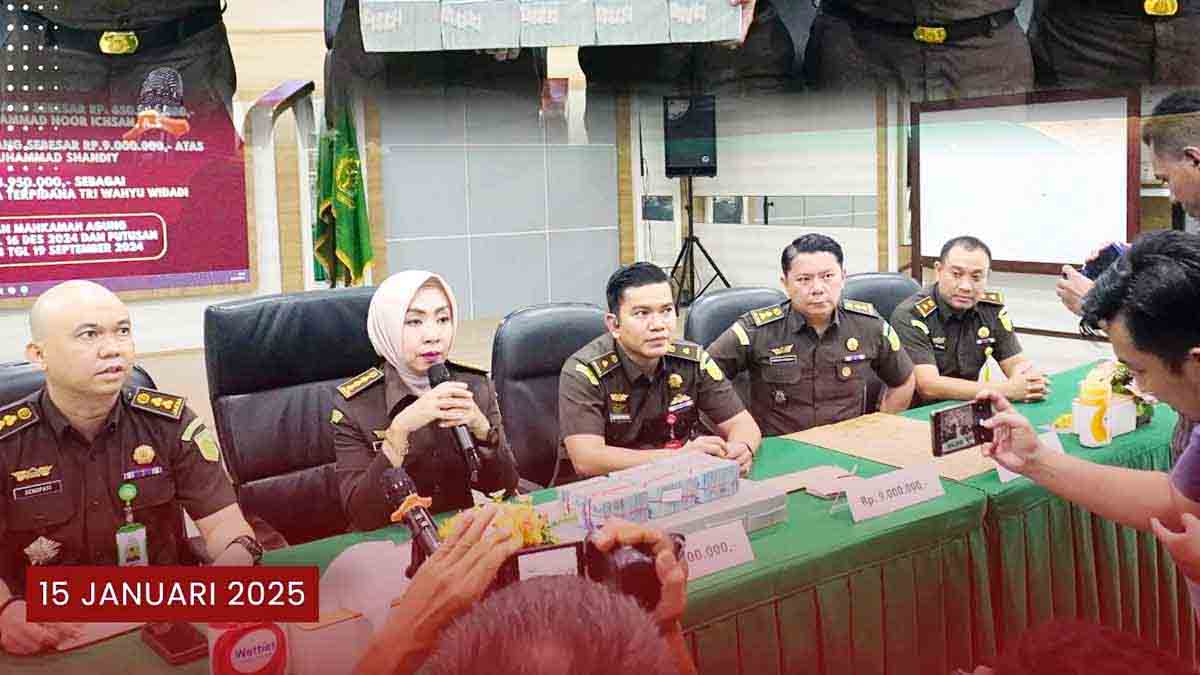 Kejari Tanjung Pinang Eksekusi Pengembalian Kerugian Negara Rp663 Juta dari 3 Terpidana Korupsi, Termasuk Uang Rampasan!