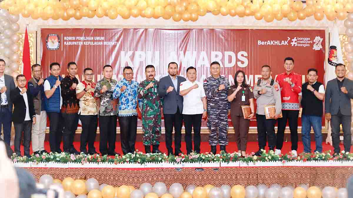 Pilkada 2024 Tanpa PSU: KPU Kepulauan Meranti Gelar KPU Awards 2025, Momentum Refleksi dan Penghargaan