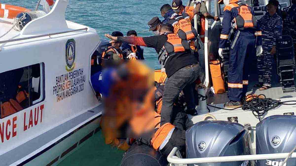 Hilang Selama 2 Hari Saat Melaut, Nelayan Lingga Ditemukan Tewas Mengapung di Perairan Kampung Baru
