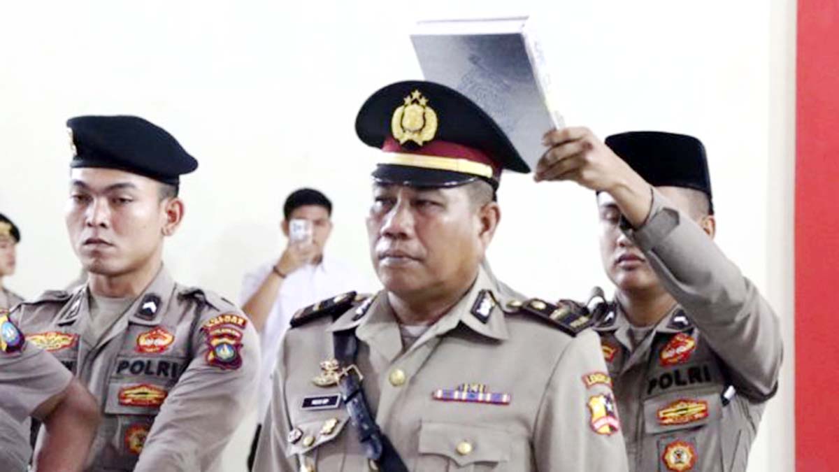 Dimutasi, IPDA Rico Satriawan Putra Jabat Kapolsek Pulau Laut Gantikan IPTU Raja Oloan Purba