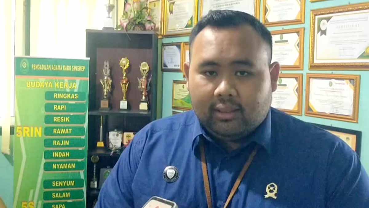 Humas Pengadilan Agama Dabo Singkep, Ogna Alfi Utama.