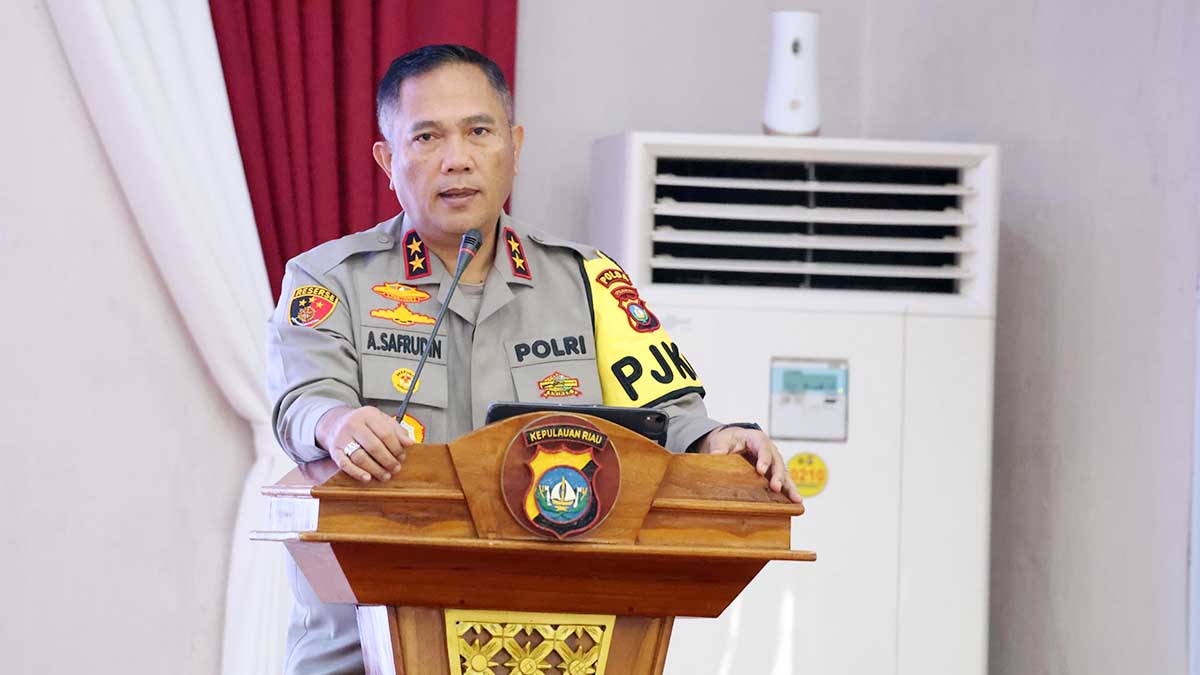 Kapolda Kepri, Irjen Pol Asep Safrudin, menyampaikan 10 Kebijakan Utama Kapolda Kepri