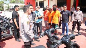 Sindikat Curanmor di Batam Berhasil Diringkus, Polisi Amankan 9 Unit Sepeda Motor