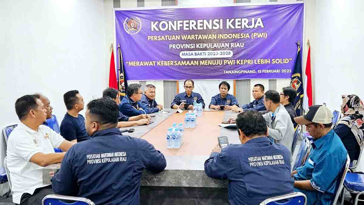 PWI Kepri Gelar Konferensi Kerja 2025, Bahas Program dan Sikap Organisasi