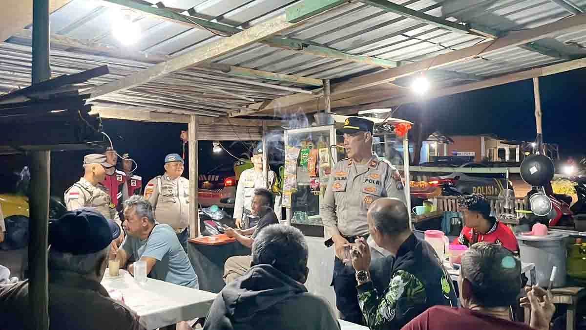 Polres Bintan Pantau Titik Rawan, Beri Imbauan ke Warga