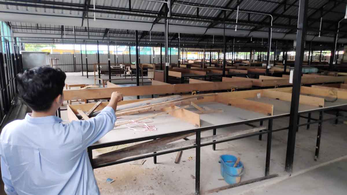 Begini Kondisi Pasar Puan Ramah di Batu 7 Kota Tanjung Pinang
