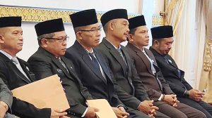 Ikut Dilantik oleh Bupati Nizar, Ini Jabatan Baru Gandime Diyanto di Pemkab Lingga