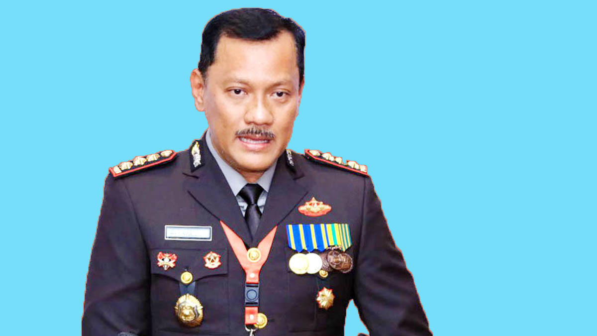 Kabid Humas Polda Kepri, Kombes Pol Zahwani Pandra Arsyad, menyampaikan tentang mutasi Dir Lantas Polda Kepri Kombes Pol Tri Yulianto ke Polda Papua