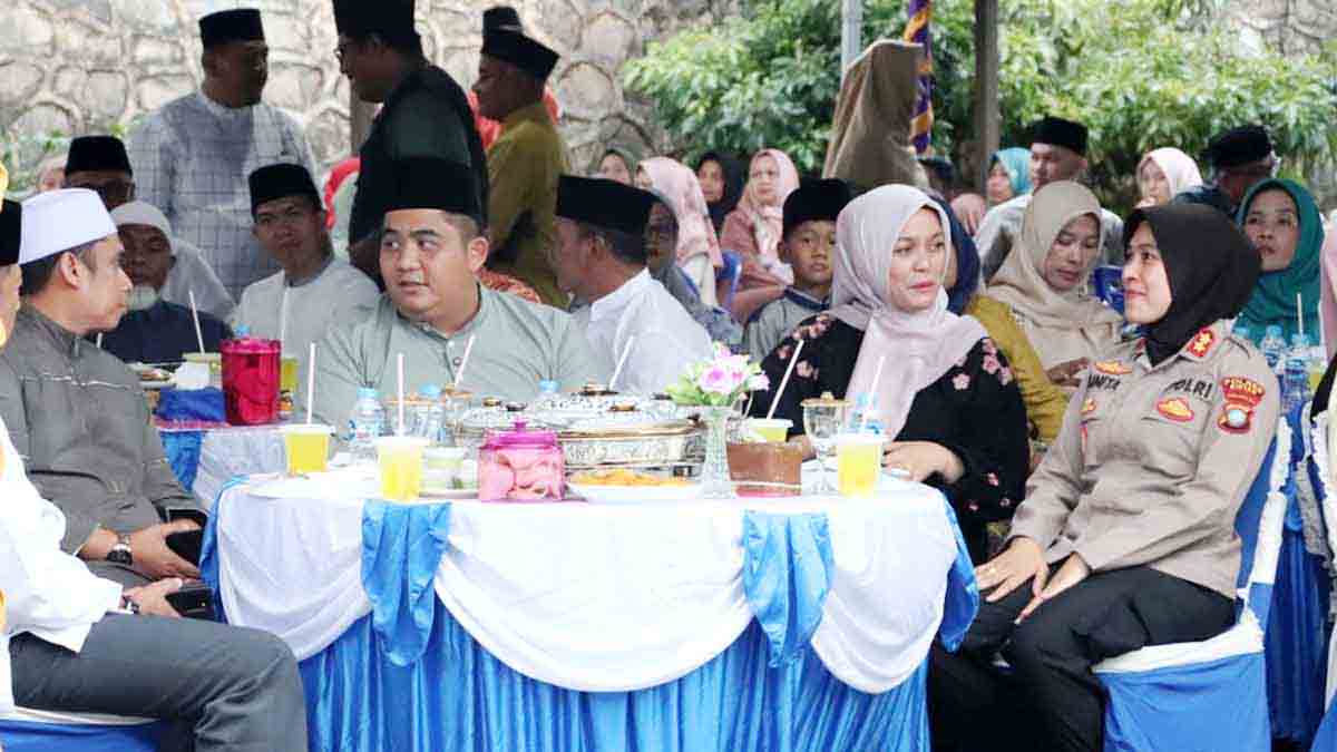 Kapolres Bintan, AKBP Yunita Stevani, saat menghadiri Safari Ramadhan bersama Bupati dan Wakil Bupati Bintan, FKPD, serta masyarakat Kabupaten Bintan