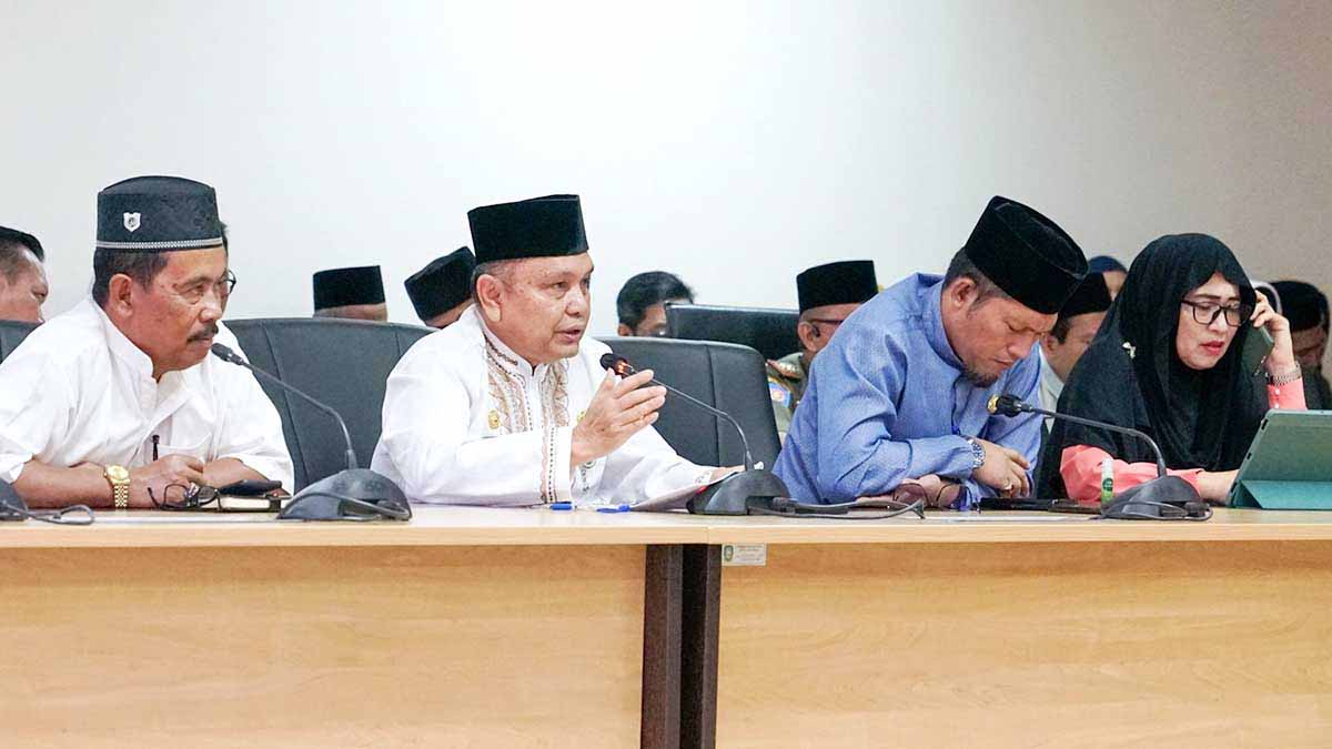 Peserta rapat penataan pegawai non-ASN di lingkungan Pemprov Kepri