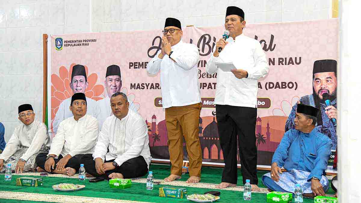 Pemprov Kepri Gelar Halalbihalal Bersama Masyarakat Dabo, Gubernur Ansar: Momentum Perkuat Silaturahmi dan Kebersamaan